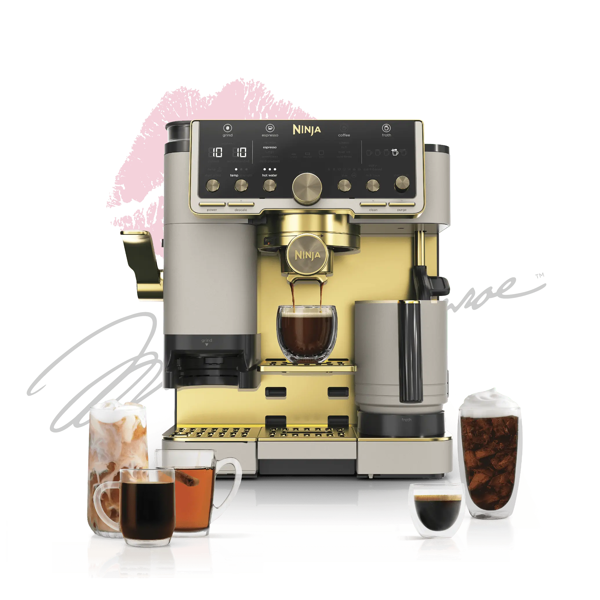 Ninja Luxe Café Pro Limited Edition Espresso Machine in Stone