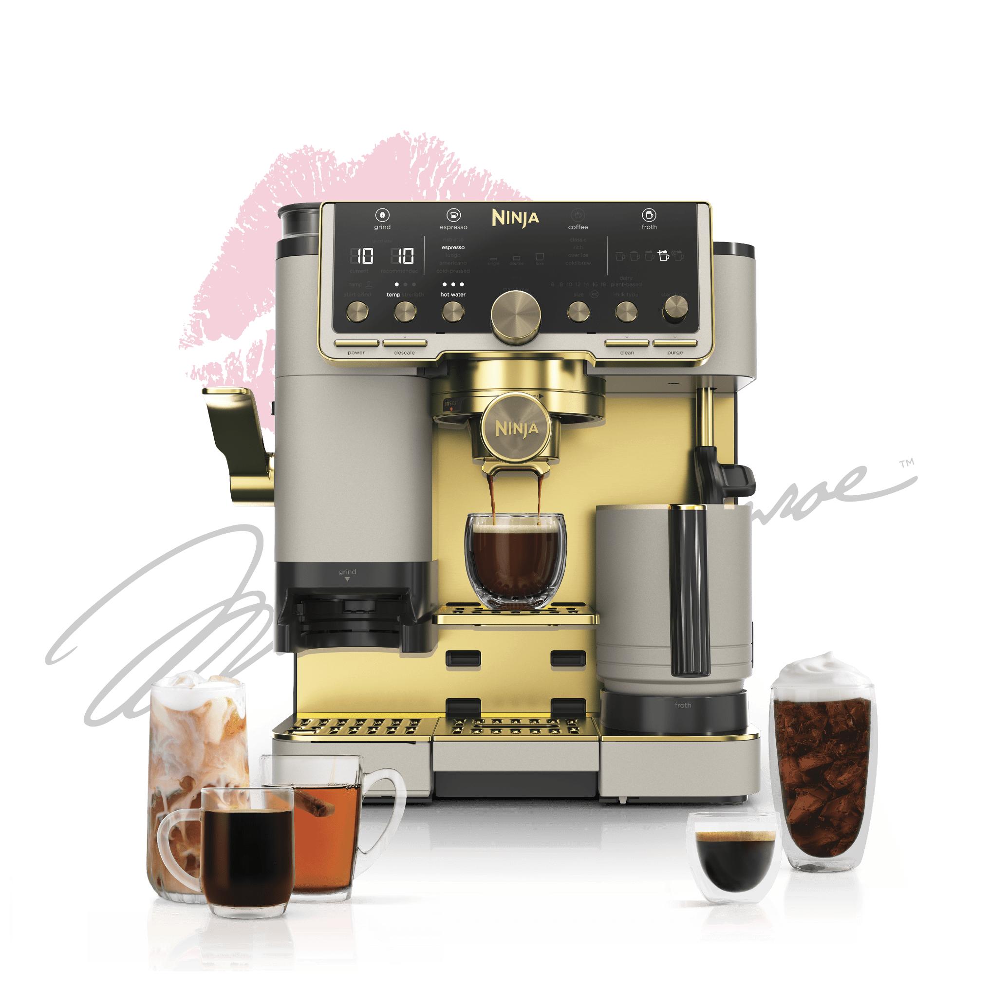 Ninja Luxe Café Pro Limited Edition Espresso Machine in Stone & Gold - ES701