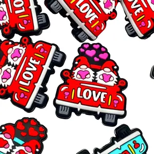 1pc You're The Gnome For Me Silicone Focal Beads for Beaded Pens - Valentine's Day Craft DIY