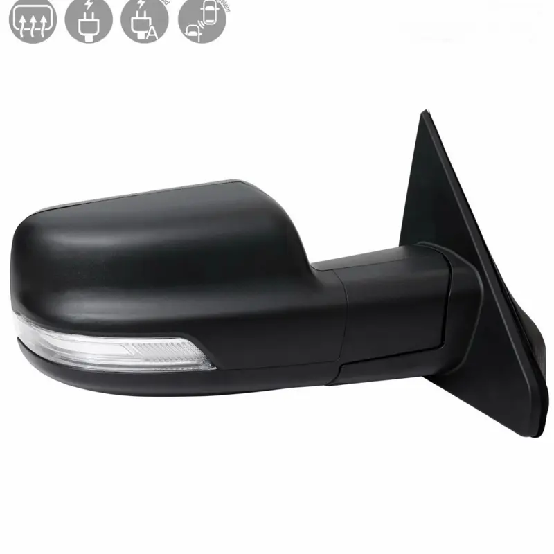 Right Side Mirror Fits 2019-2024 Dodge Ram 1500 Power Folding Heated+LED Signal