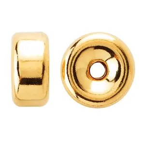 14k Yellow Gold-Filled Roundel Beads, sold per 10pcs. available in 3 sizes