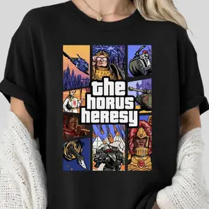 The H0rvs H3r3sy Graphic Tee, W4rh4mm3r 40K Shirt, Space Marine Fan Merch, Unisex Sweatshirt Hoodie