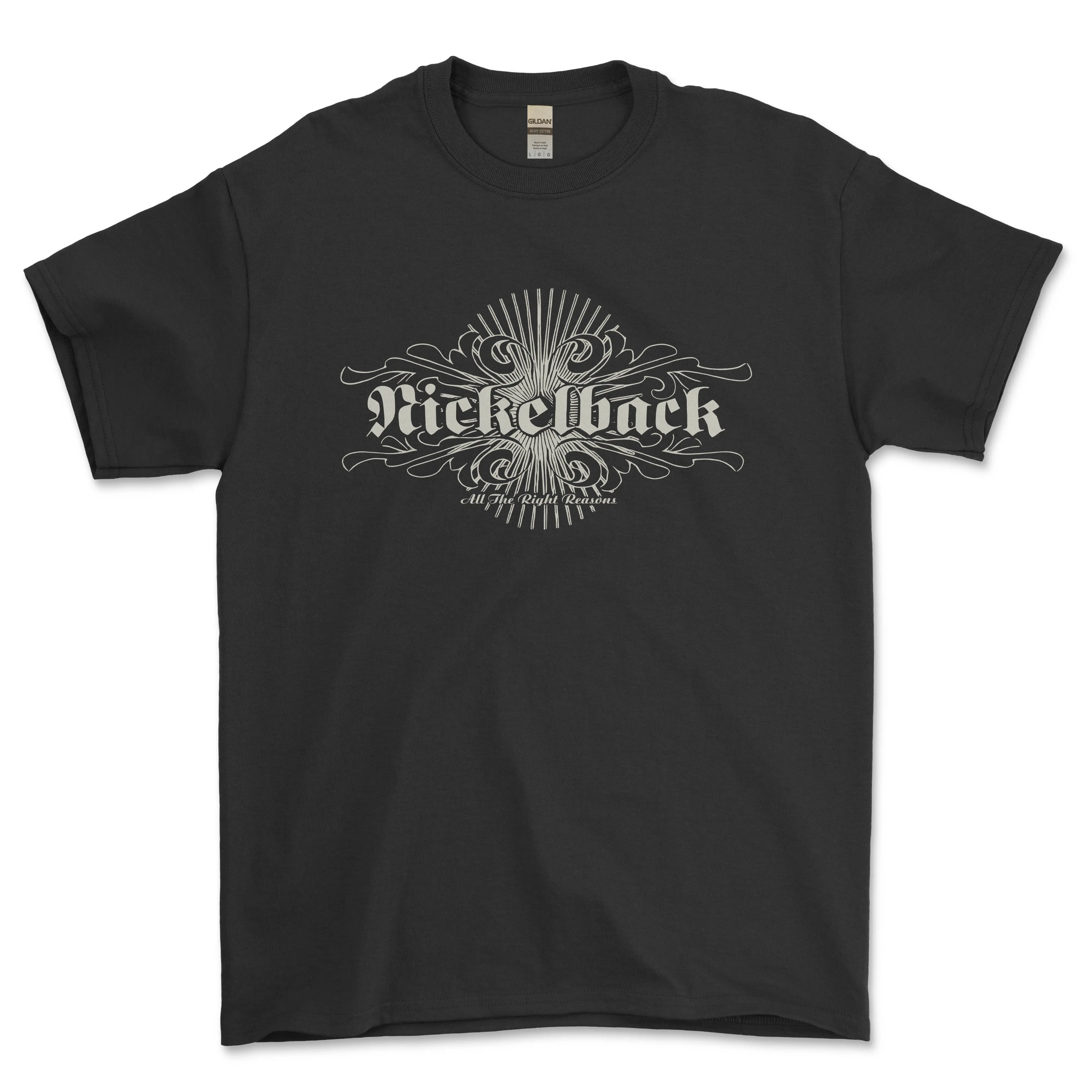 新品 NICKELBACK バンドTシャツ ニッケルバック GILDAN シャツ Gildan Nickelback Band T-shirt, Rock Bandtee Gift Women Men