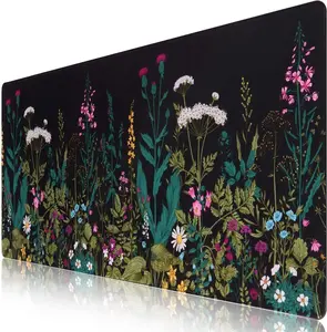 Desk Mat, Big Desk Pad, XXL Extended Gaming Mouse Pad, Large Mouse Pad for Desk Protector, Rubber Base Mousepad, Keyboard Mouse Mat for Work, Game, Office, Home