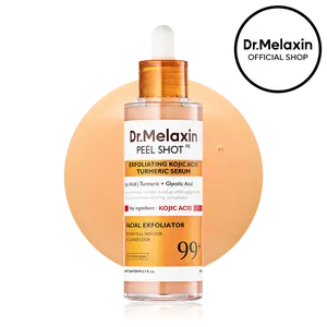 [Dr.melaxin Official] Peel Shot Kojic Acid Turmeric Serum 80ml For Dark Spot Care Exfoliaing Niacinamide Dead Skin Korean Skin Care for Even Skin Tone