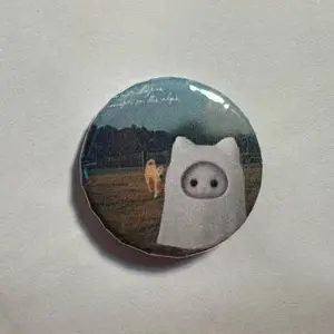Stranger in the alps Phoebe bridgers Merch 1.25 inch Pin Button Badge  - handmade , music artist pinback buttons pins