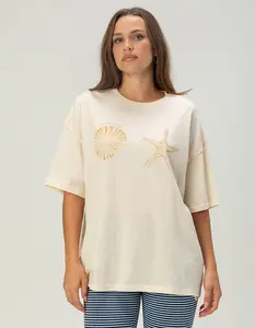 BILLABONG In Front Womens Boyfriend Tee