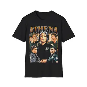 Athena Grant 9-1-1 Tv Series T-Shirt, Softstyle Tee, Vintage TV Show Shirt, Unisex Top, Retro Athena Grant Fan Apparel