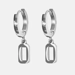 SLEEFS Number Earring Plated Stainless Steel 0–49 Sweat & Water Resistant for Athletes and Style Enthusiasts High-Quality for Active Lifestyle