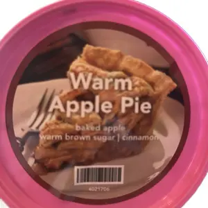 Pink Zebra Warm Apple Pie wax sprinkles