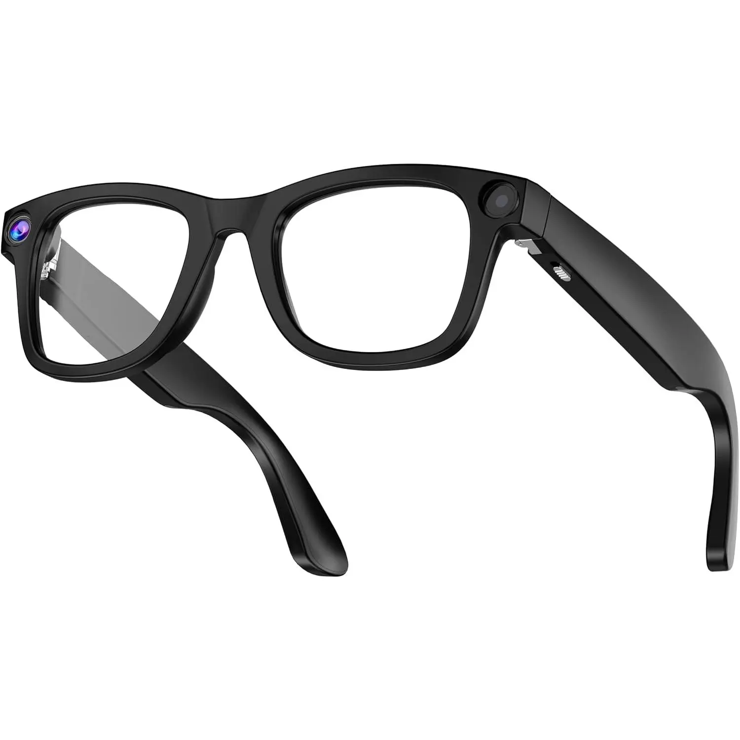 Smart AI Camera Glasses, 8MP 1080P Anti-Shake Video Recording, Real-Time Translation, AI Voice Assistant & Object Recognition, Anti-Blue Light Bluetooth Smart Glasses for Unisex for Daily Use