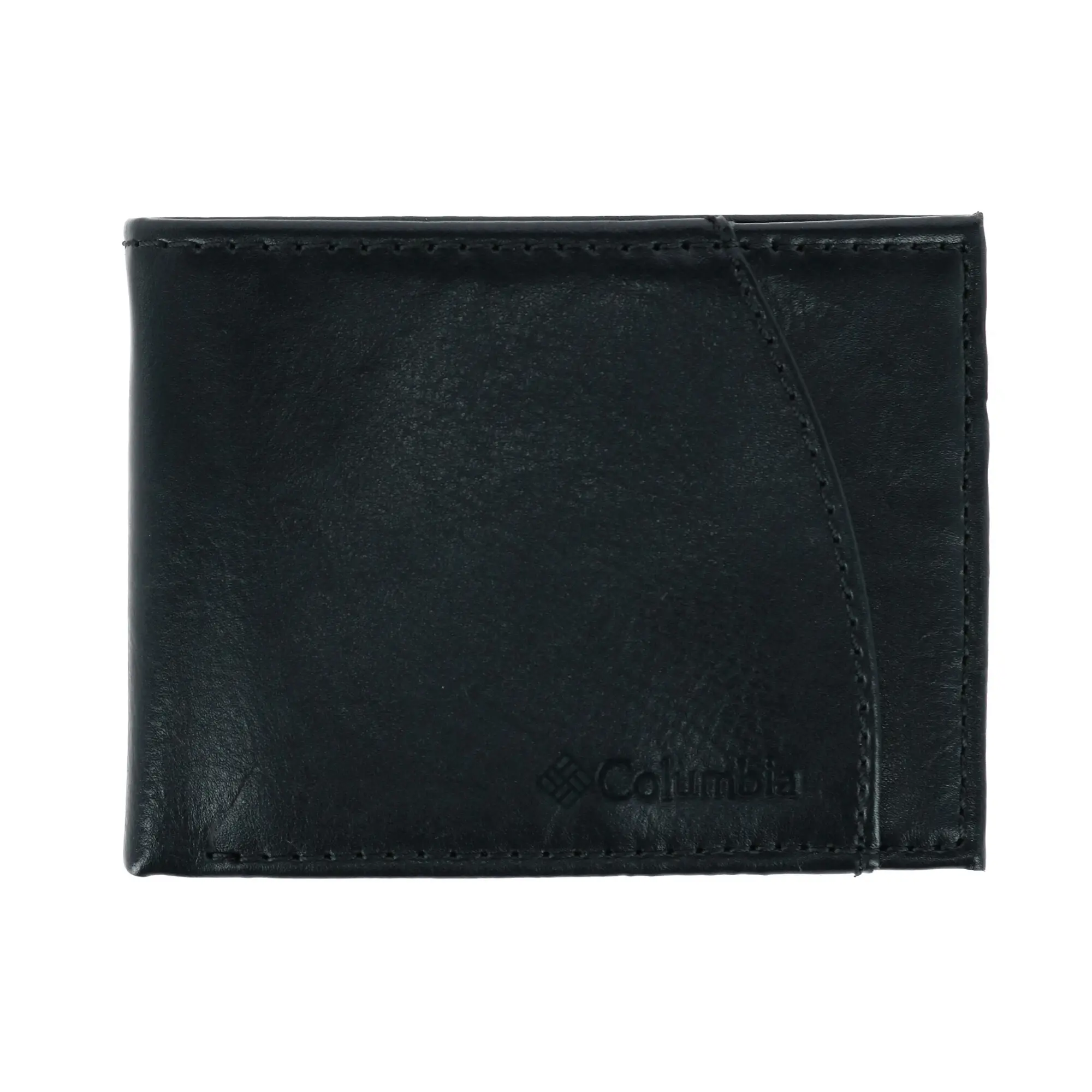 Columbia Men's Leather RFID Bifold Wallet with Exterior Pocket, Bifold Wallets, Wallet Card Holder, One Size