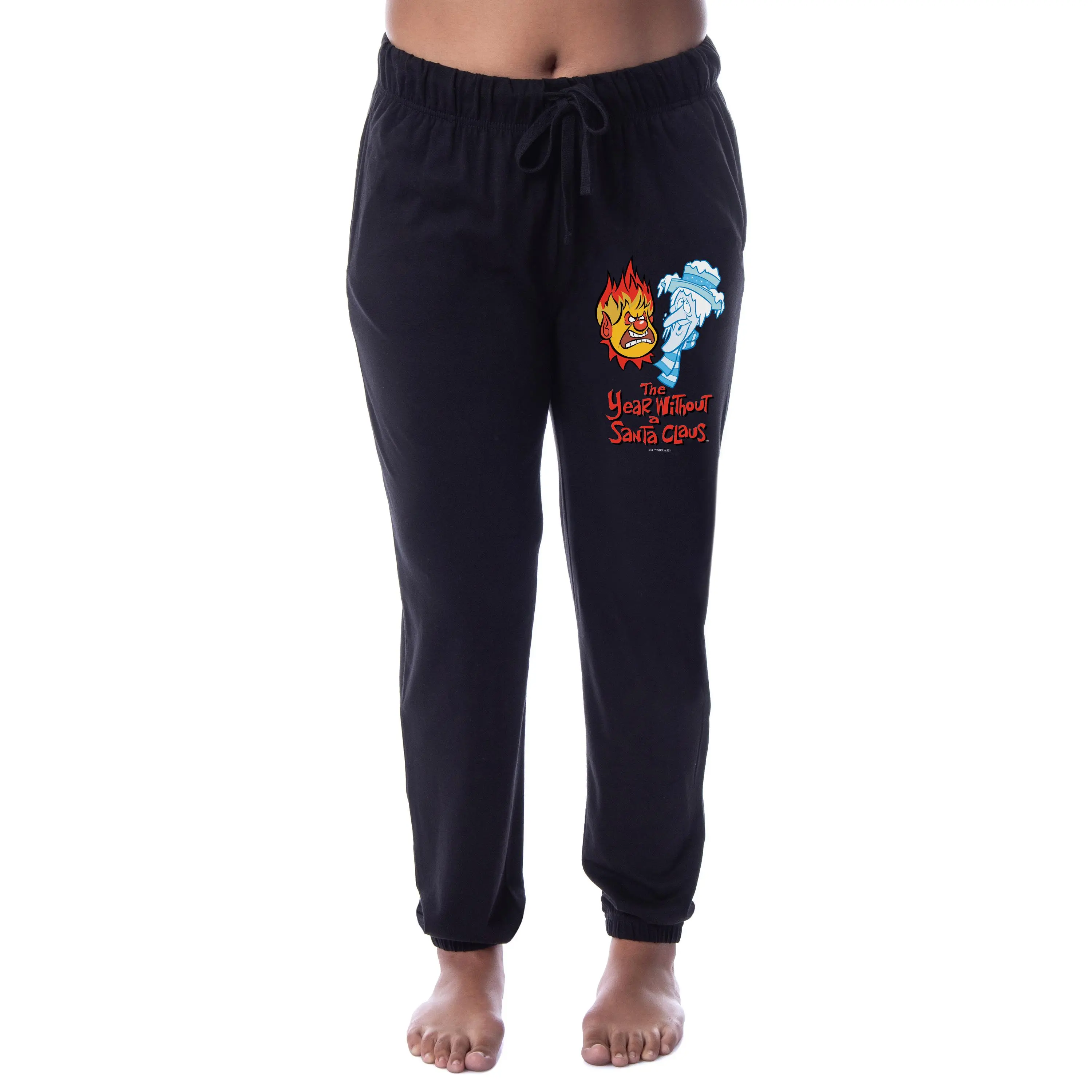The Year Without a Santa Claus Womens' Heat Miser Snow Sleep Jogger Pajama Pants