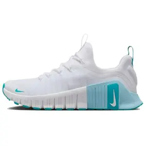 Nike Free Metcon 6 White Glacier Blue Dusty Cactus Women's FJ7126-107