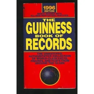 USED-Guinness Book 1996 by Norris McWhirter (Paperback)