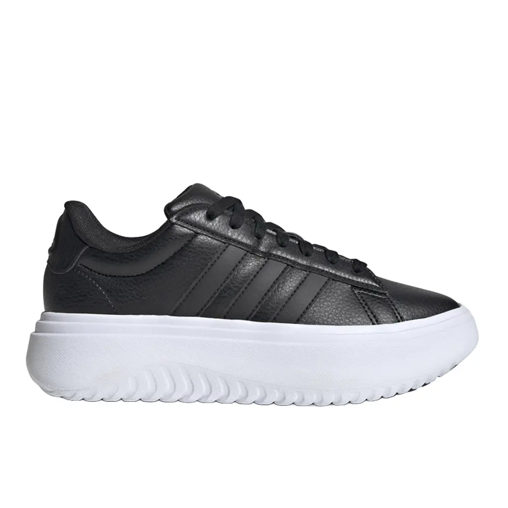 adidas gazelle silver green womens Shop Black Womens adidas Grand Court Platform Sneakers – Shoebacca main image 0