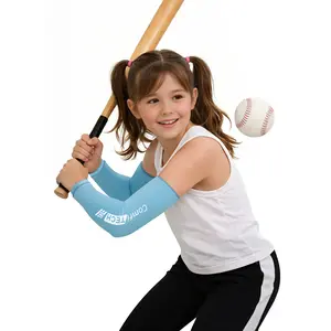 ComfiTECH 2 Pack Youth Full Arm Elbow Ice Pack Sleeve for Tennis, Golfers, Throwing, Pitchers, Young Athletes, Flexible Cold Pack for Forearm Discomfort, Muscle Relaxation & Outdoor Sport