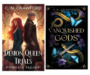 Demon Queen Trials Fantasy Romance 2-Book Collection - C. N. Crawford - Hardcover