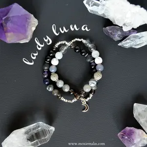 Lady Luna - Moon Double Wrap Bracelet