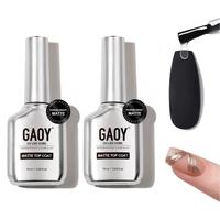 2 Pcs Powder-Resist Matte Top Coat