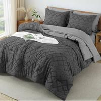 Bohemian style 7-piece comforter-Gray