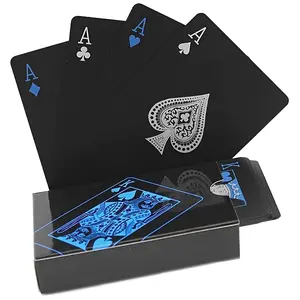 Waterproof PVC Magic Trick Playing Cards, Durable & Stylish Design, Poker Card Design ,suitable for gaming nights and family fun, various holiday events, parties, gatherings, math exercises