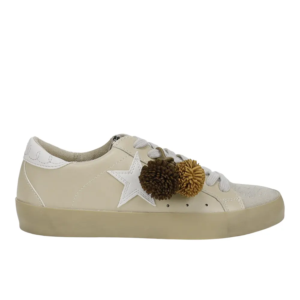Shu Shop Womens Peggy Sneakers Shoes Casual - Beige