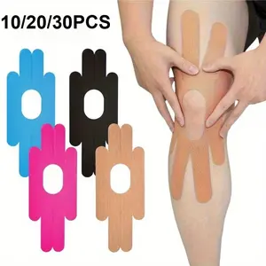 Kinesiology Tape for Knees, Waterproof & Elastic, Breathable Knee Support Tape, Athletic Tape for Running, Breathable Sports Tape, 10pcs/20pcs/30pcs