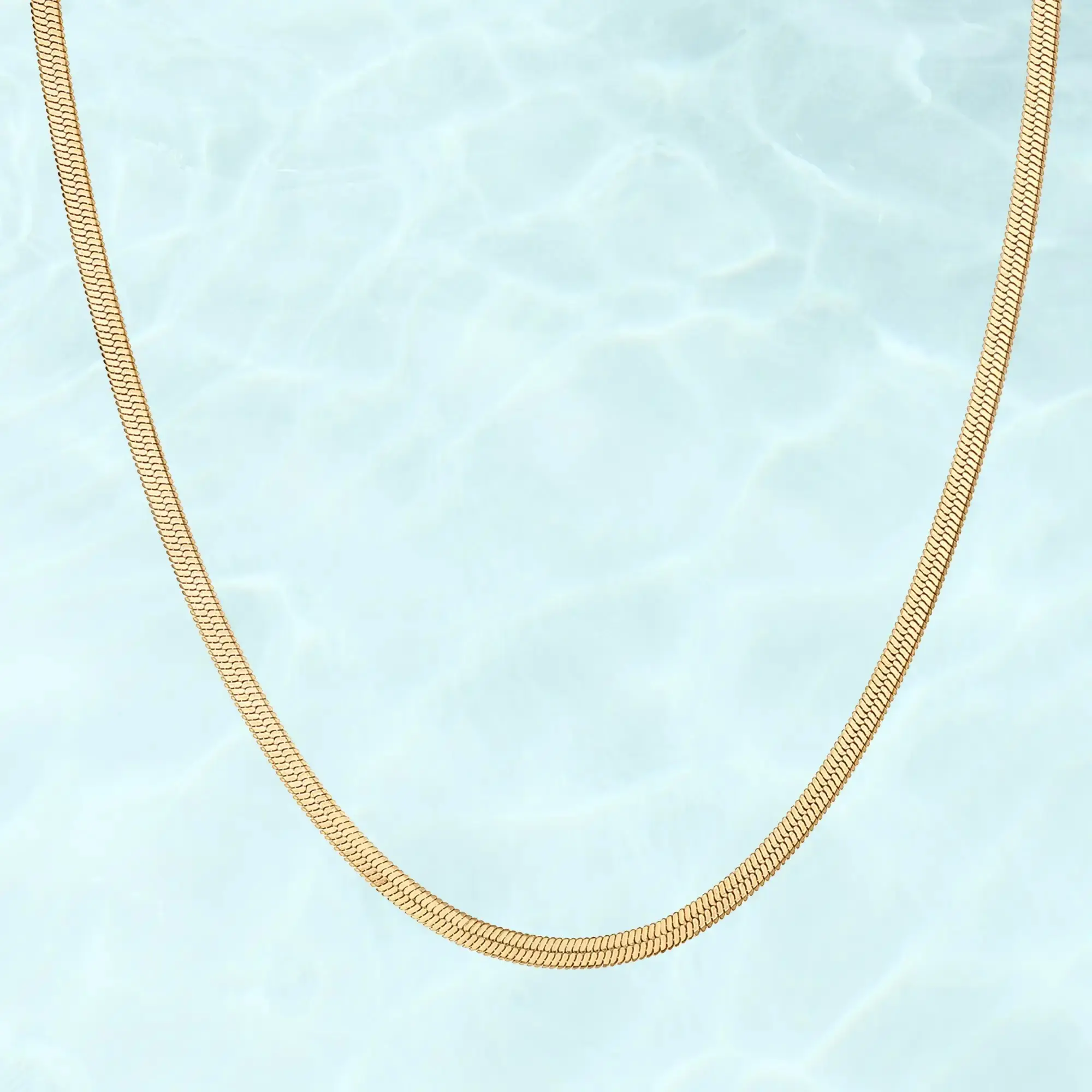 PAVOI Waterproof 14K Gold‑Plated Stainless Steel Chain Necklaces for Women, Layering Fashion Jewelry