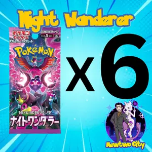 Pokémon - Night Wanderer 6 Packs - Opened Live
