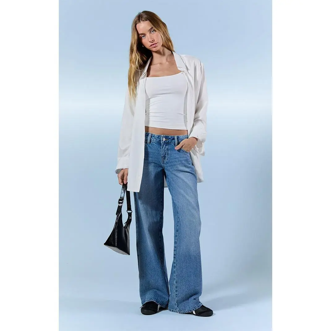 Pacsun Women's Casey Low Rise Baggy Jeans Astrid Pacsun Women's Casey Low Rise Baggy Jeans Astrid