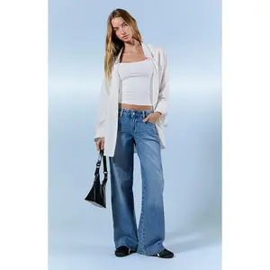Pacsun Women's Casey Low Rise Baggy Jeans Astrid