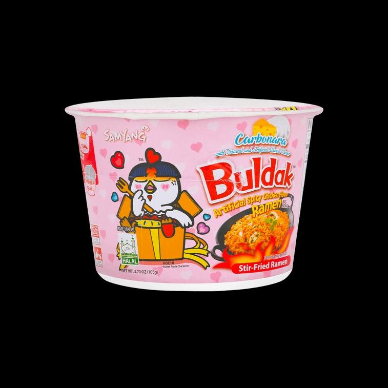 SAMYANG Buldak Carbonara Hot Chicken Ramen Bowl