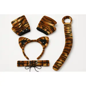 Feline Fantasy Tigress Kitty Costume Set