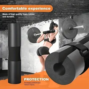 Barbell Shoulder Pad for Squats and Hip Thrusts, Thick Foam Gym Training Mat, Protective Padding for Strength Exercises, Fitness Equipment