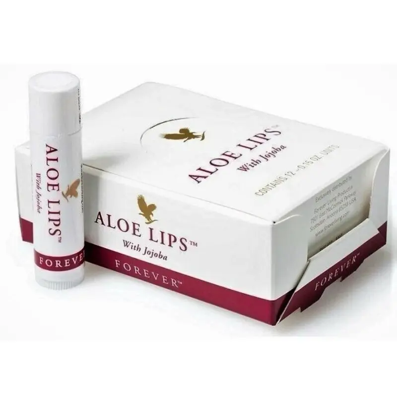 Forever Living Aloe Lips - Moisturizing Lip Balm with Aloe Jojoba & Beeswax  Vegan Formula Alcohol-Free Pack of 12 - TikTok Shop