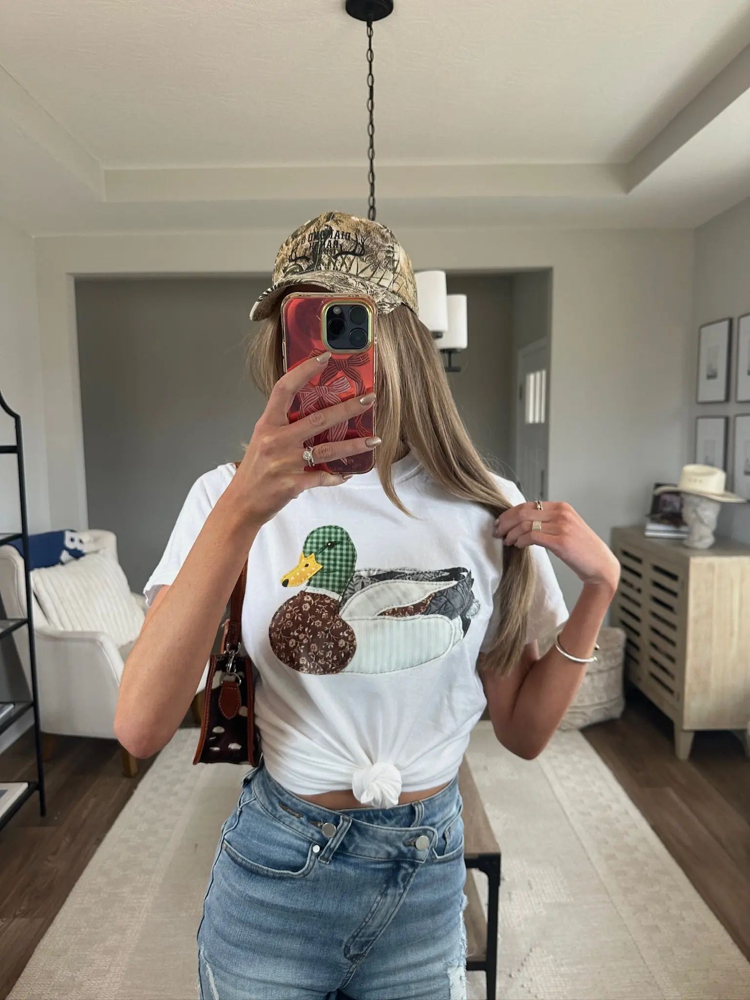 Patch Work Mallard Graphic