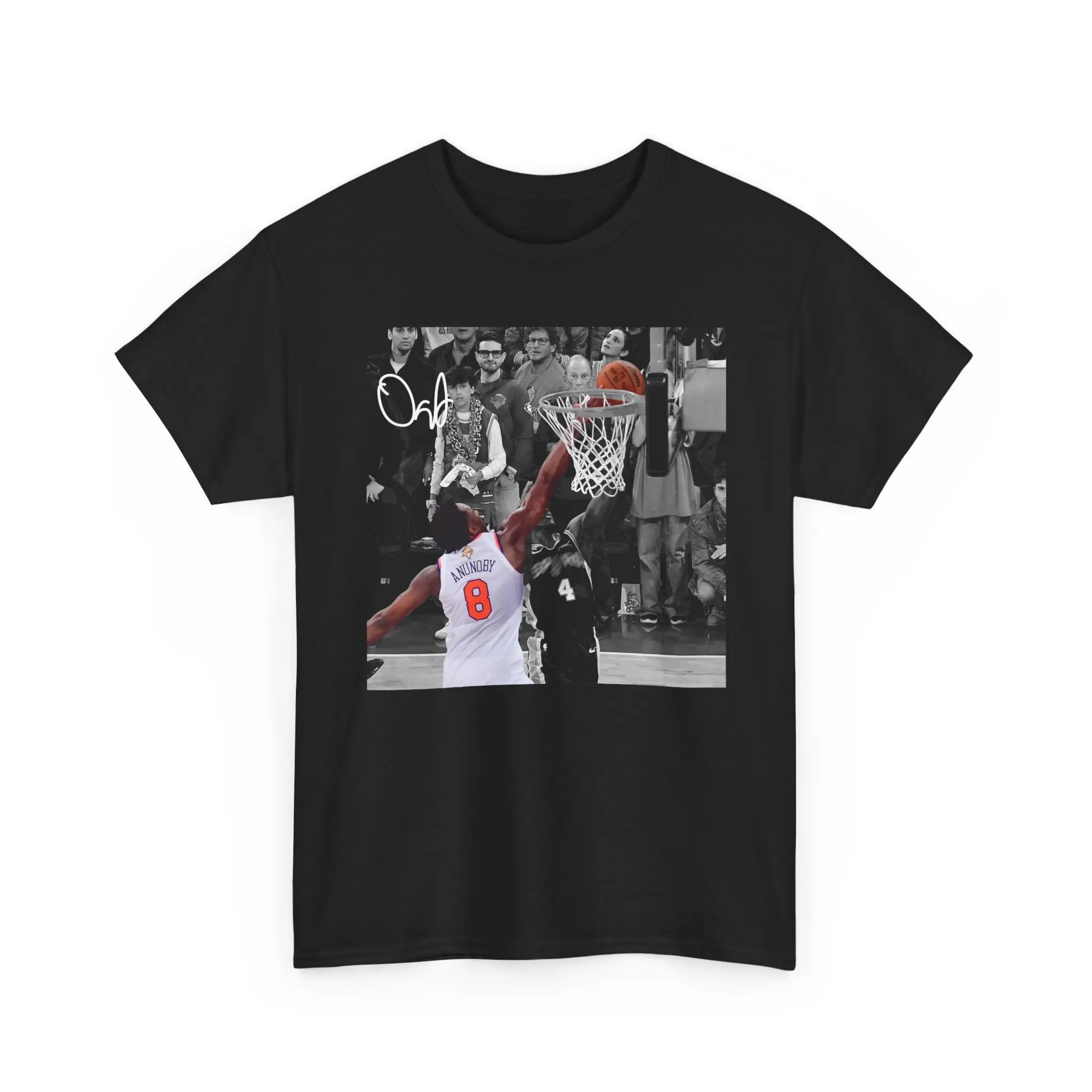 OG Anunoby Block De'Aaron Fox Shirt, NY Basketball Fan Tee, Sports Fan Graphic T-Shirt Unisex