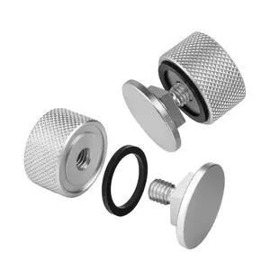 Aluminum Welding Hood Fasteners PipelinerHelmet Accessories Riding Headgear Replacement Parts Screws 1 Pair