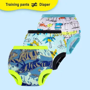 3-Pack Cotton Training Underwear for Boys – Potty Training Pants for Toddlers
