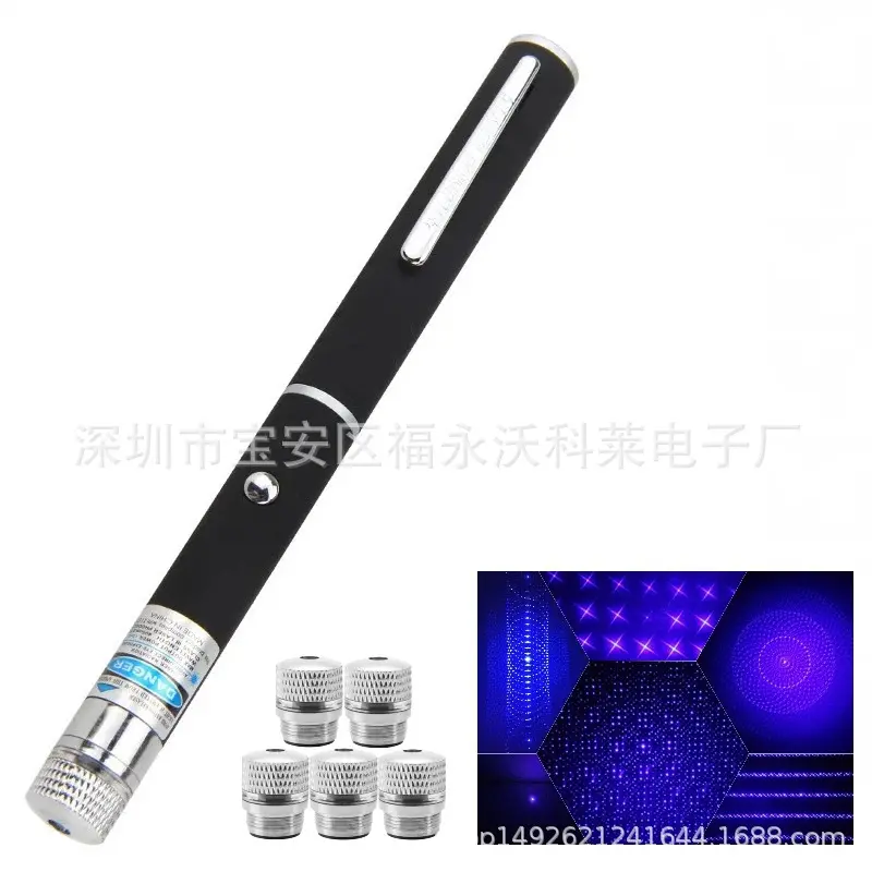 Battery powered Blue Purple Sky Star 5mw