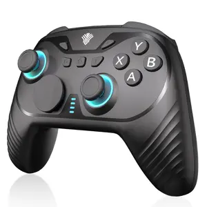 YUYIU Wind Chaser 2 Wireless Anti-Stick Drift Controller  Hall Effect Joystick, Linear Triggers, 6-Axis Gyro, Dual Vibration, Macro Back Buttons, & Replaceable D-Pad for Switch, PC, Steam, Android | 1000Hz Polling, RGB, 1000mAh