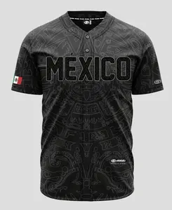 Mexico Aztec Calendar Baseball Jersey, Mexican Pride Graphic Tee