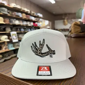 Antler Shed 7 Panel Hat - Quarry