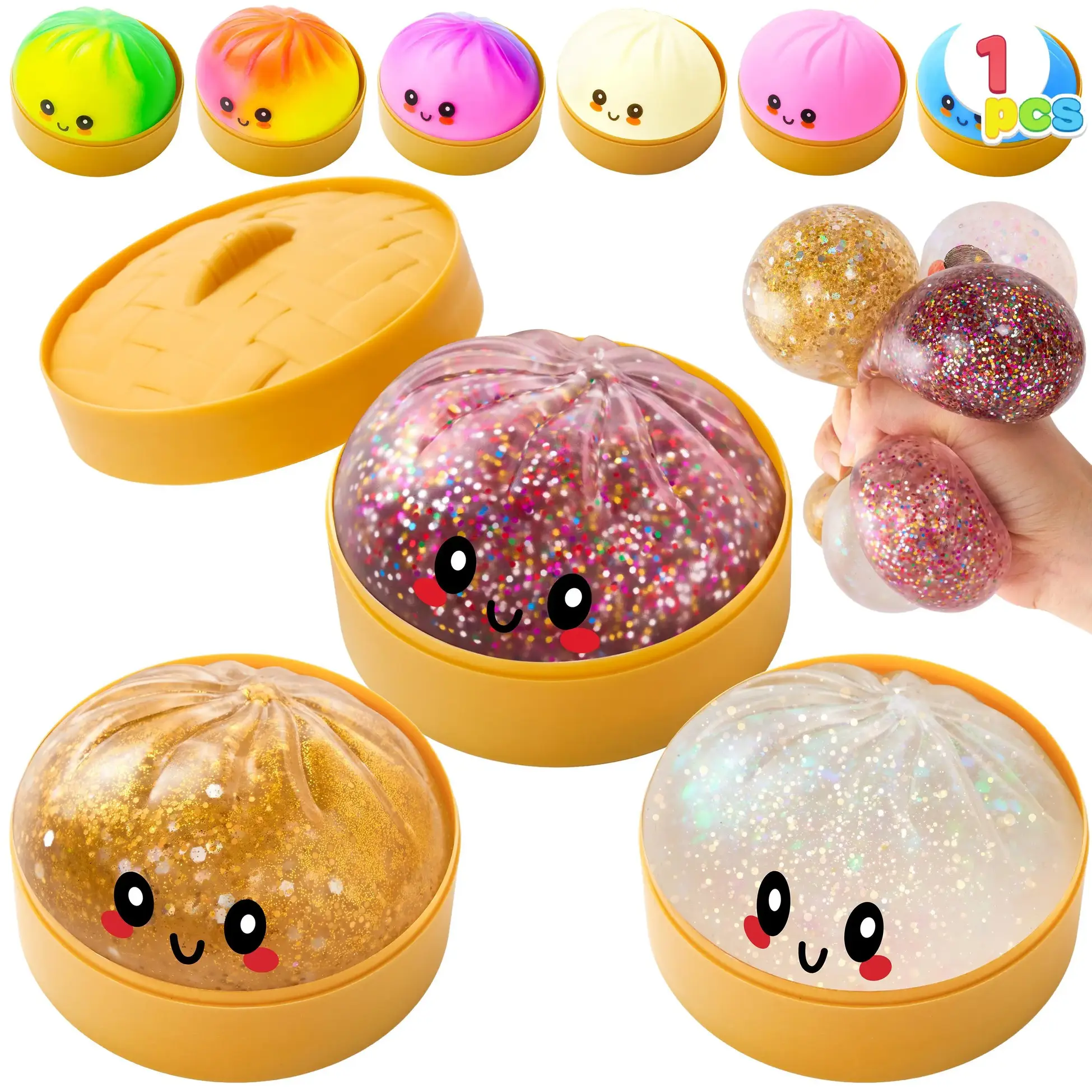 JOYIN Dumpling Mystery Box – Random Color Squishy