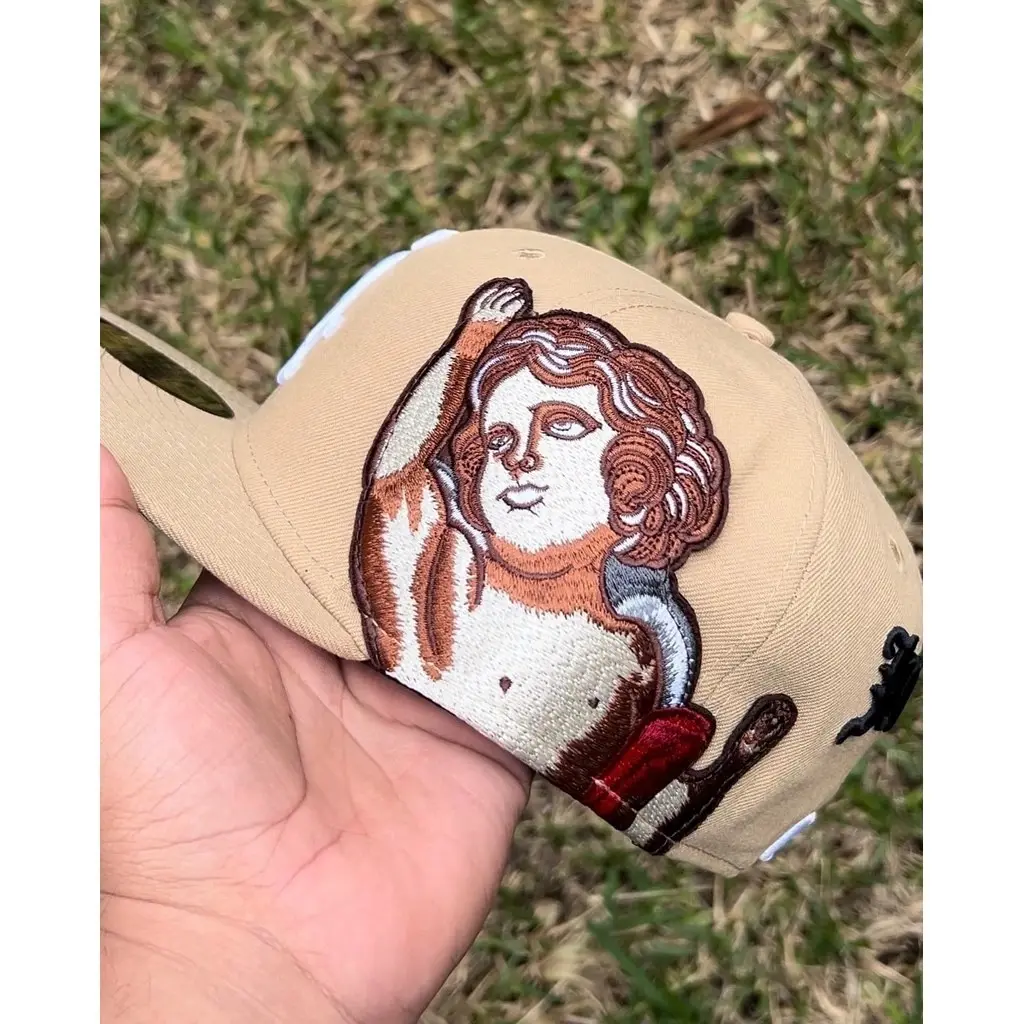 baseball Cap with AA Quality Fully Closed Baseball Cap Fashion Outdoor Sports Hat  Duck Tongue & Wings Embroidery for Outdoor Sports and Street Wear