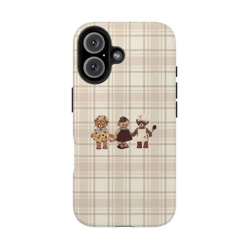 【美品】CASETiFY Teddy Bear Plaid iPhone17用 casetify teddy bear case - TikTok Shop