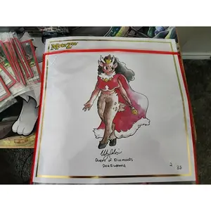 Metazoo Kickstarter Artwork - Queen of Diamonds - Deer Woman (Signed)