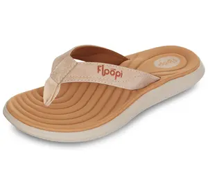 Floopi Summer Pearl-Textured Thong Flip-Flop
