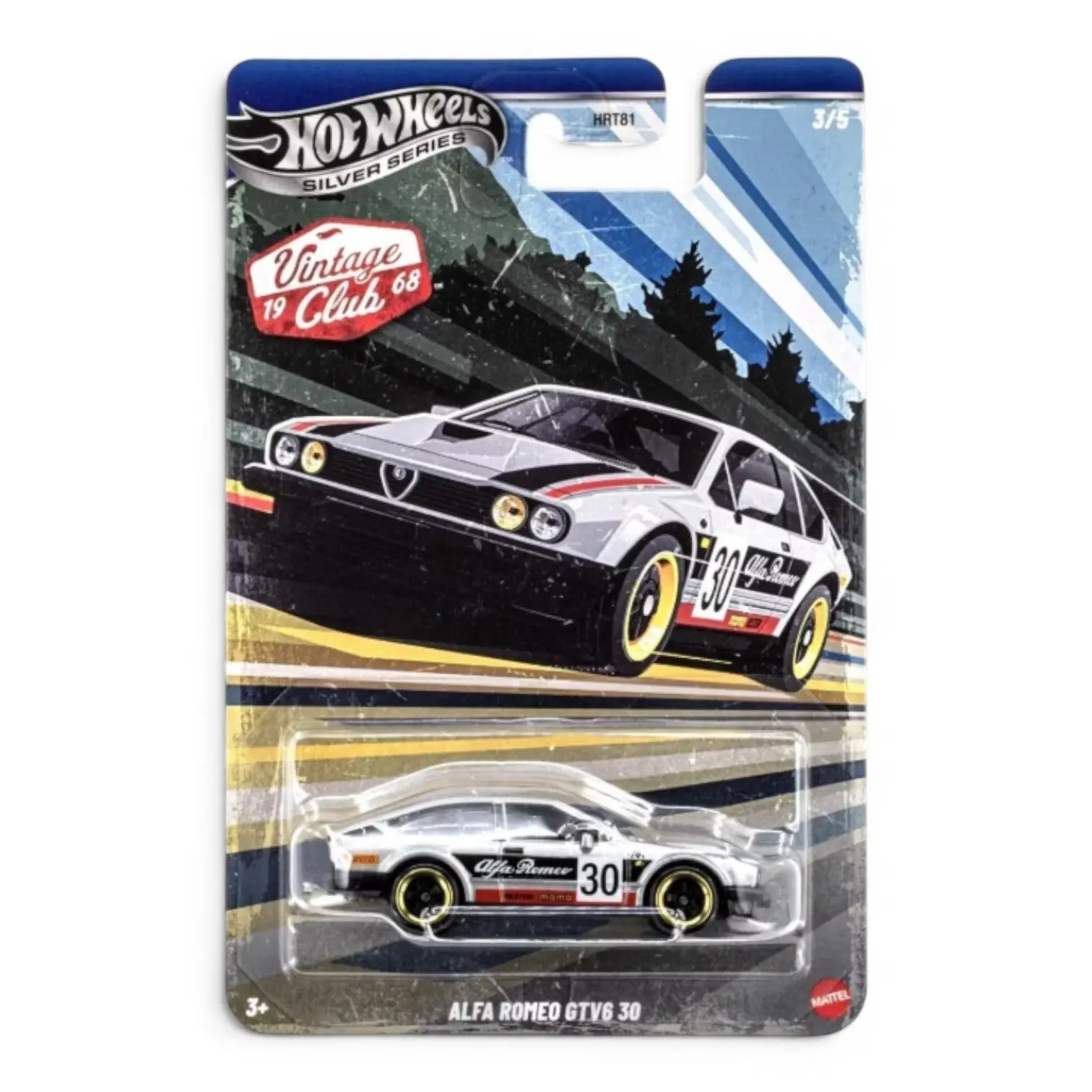 Hot Wheels Silver Series Vintage Club 1968: Alfa Romeo GTV6 3.0 #3/5